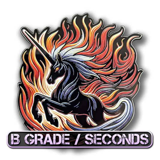 Dark Unicorn Enamel Pin (B Grade)