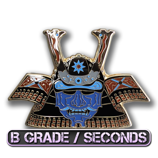 Dark Water Kabuto Enamel Pin (B Grade)
