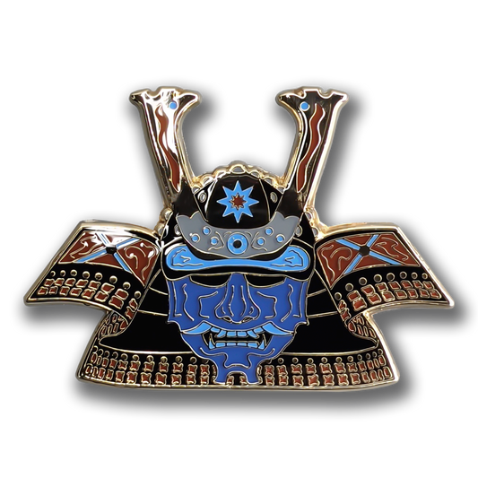 Dark Water Kabuto Enamel Pin