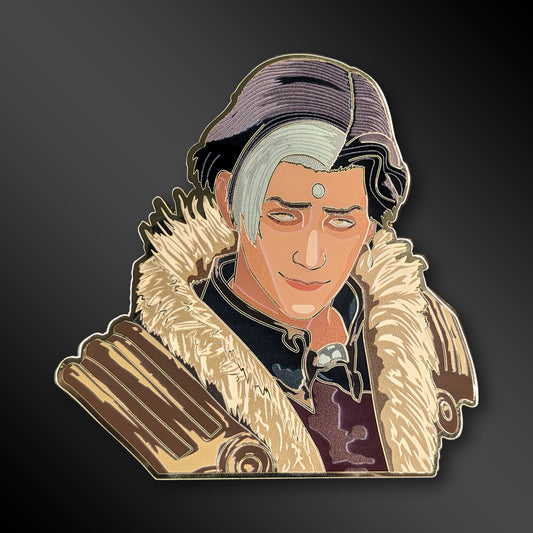 Emet-Selch enamel pin from Final Fantasy XIV
