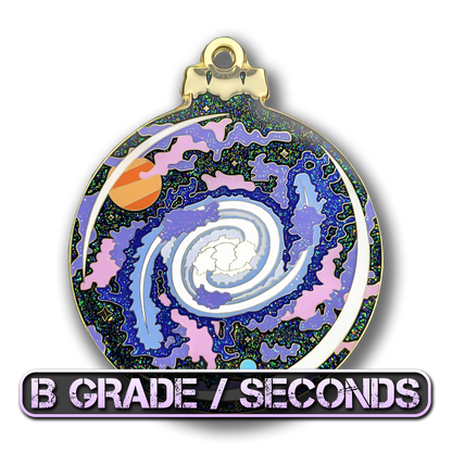 Galaxy Ornament Enamel Pin (B Grade)