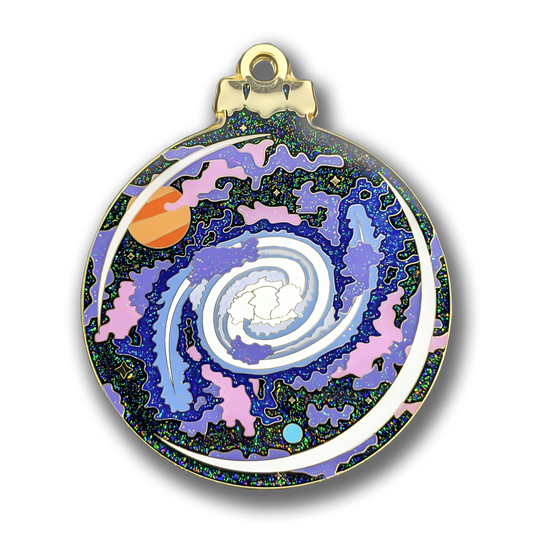 Galaxy Ornament Enamel Pin