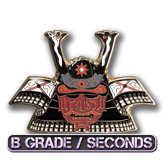 Hell Kabuto Enamel Pin (B Grade)