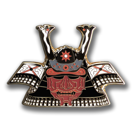 Hell Kabuto Enamel Pin