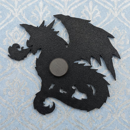 Ice Dragon Collectible Art Magnet