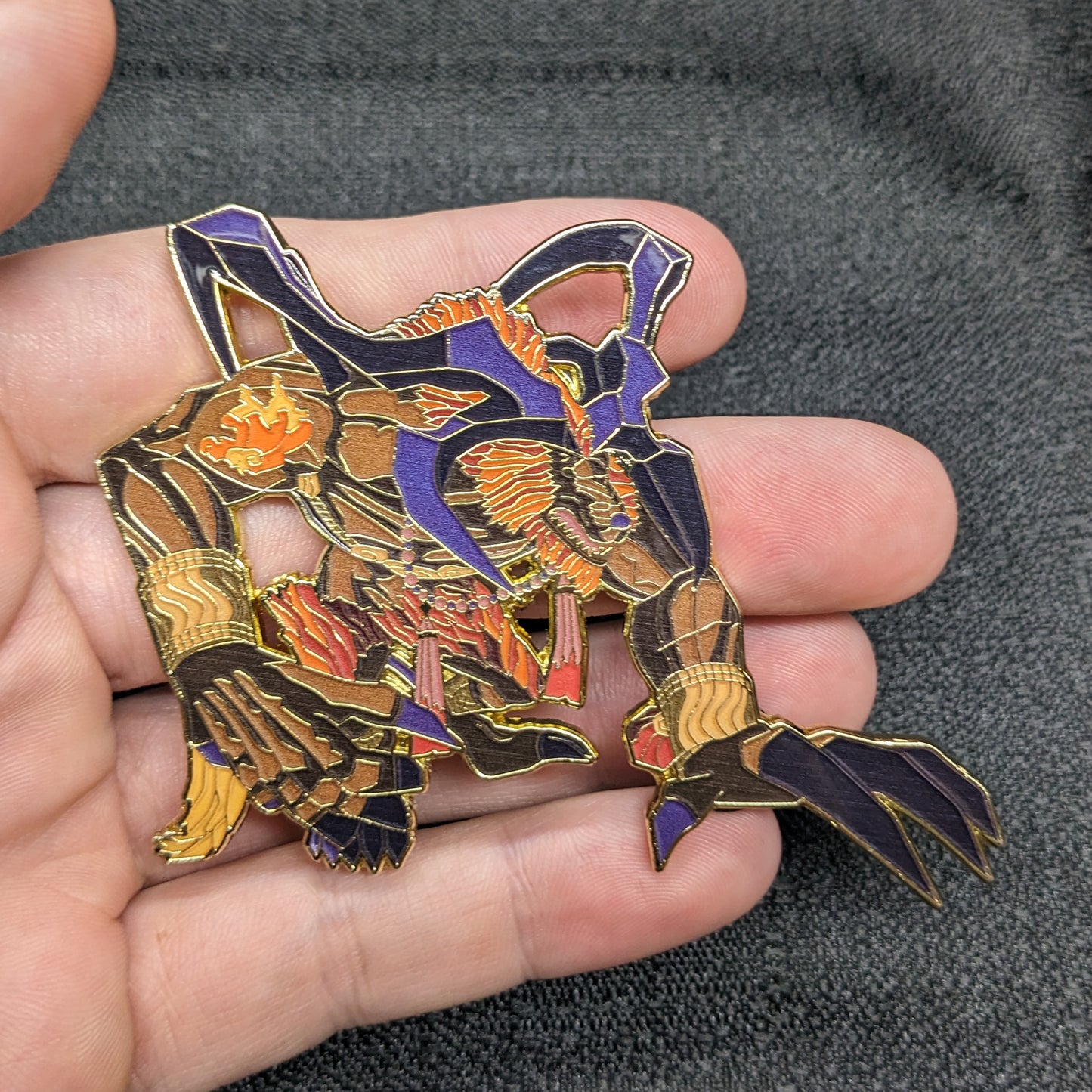 Ifrit Enamel Pin | Final Fantasy X