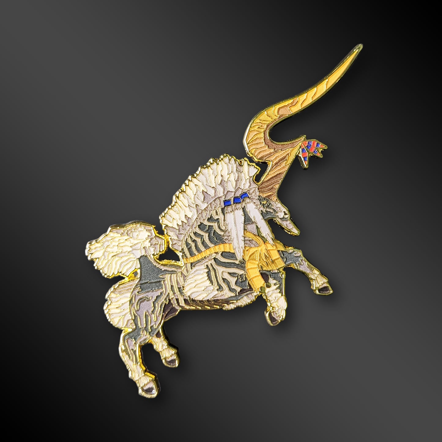 Ixion enamel pin from Final Fantasy X
