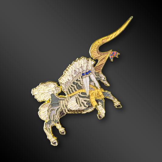 Ixion enamel pin from Final Fantasy X
