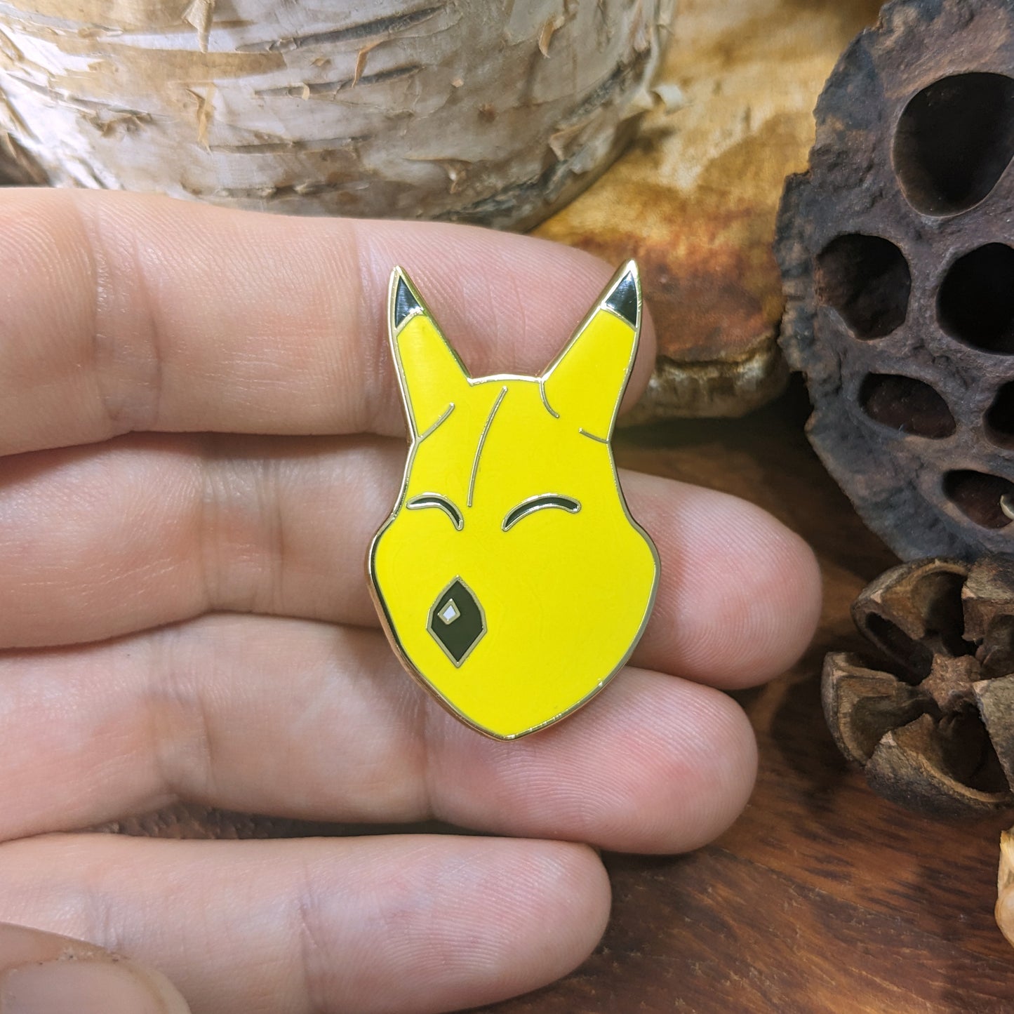 Keaton Mask Enamel Pin (The Legend Of Zelda: Majora's Mask)