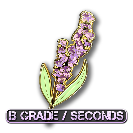 Lavender Sprig Enamel Pin (B Grade)