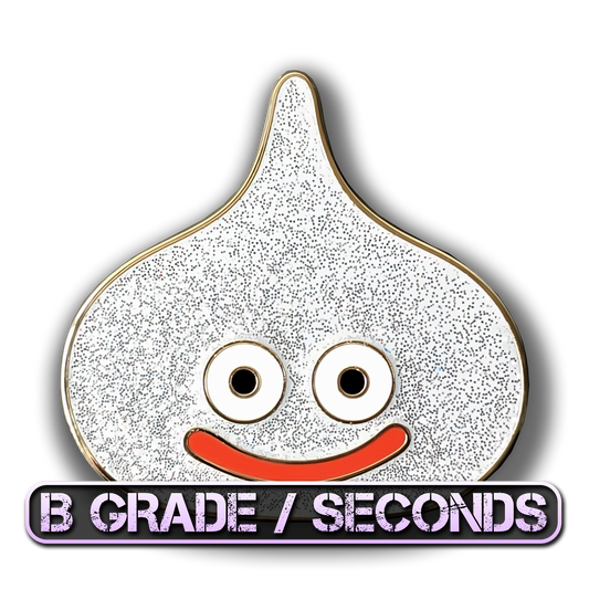 Metal Slime Enamel Pin (B Grade)