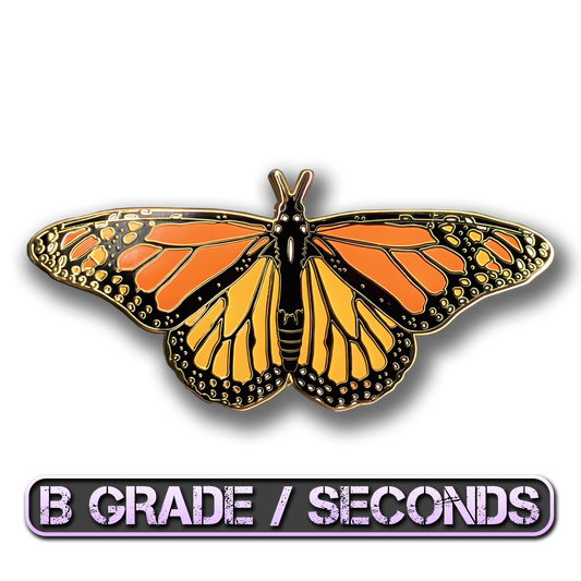 Monarch Butterfly Enamel Pin (B Grade)