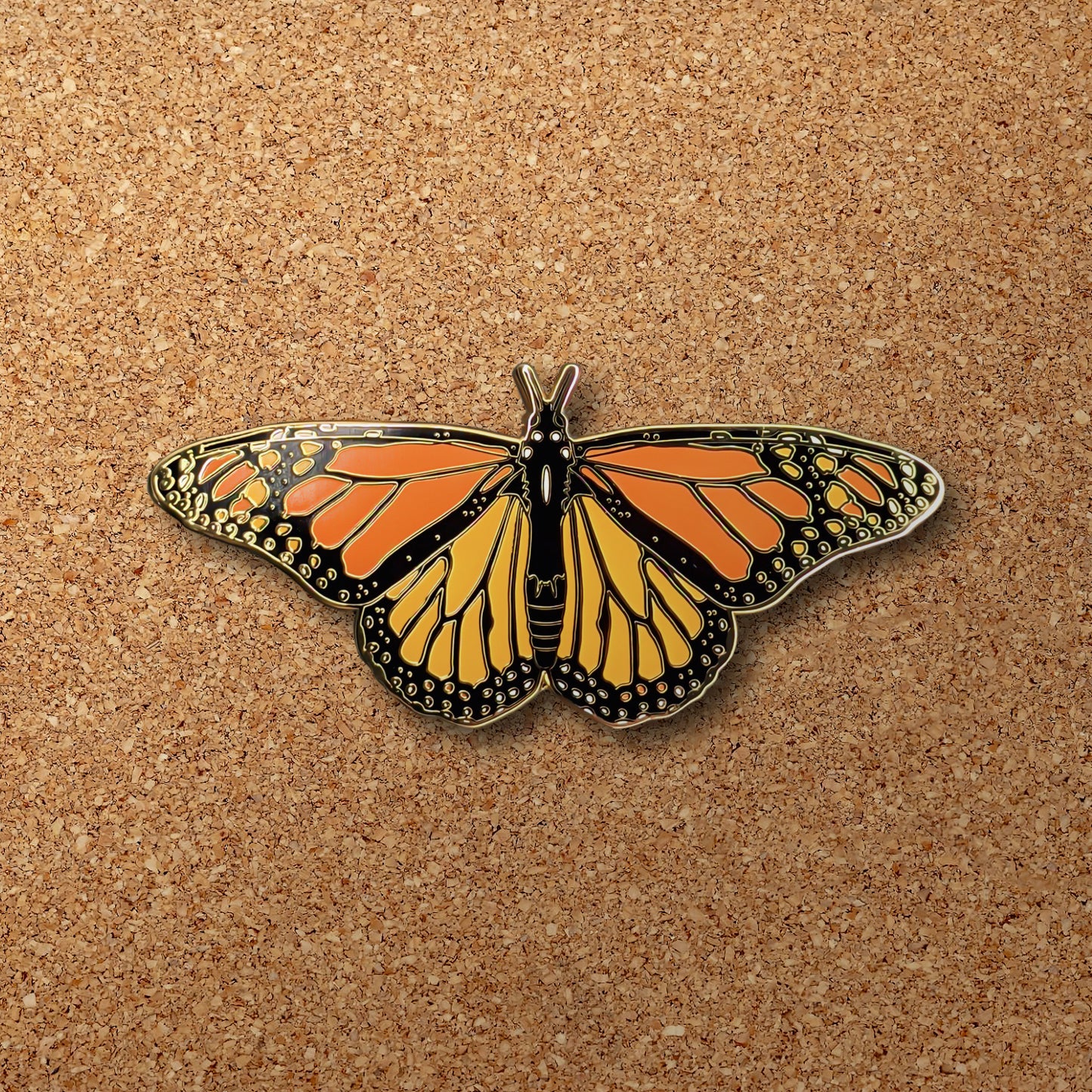 Monarch Butterfly Enamel Pin