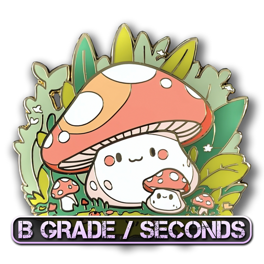 Mushroom Grove Enamel Pin (B Grade)