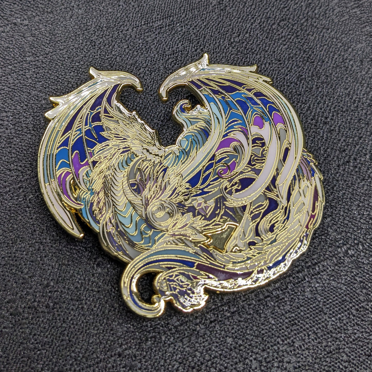 Nocthara, The Moon Dragon Enamel Pin (Dragon Aspects Vol.1)