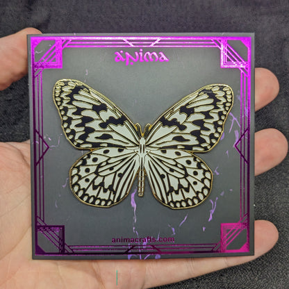 Paper Kite Butterfly Enamel Pin