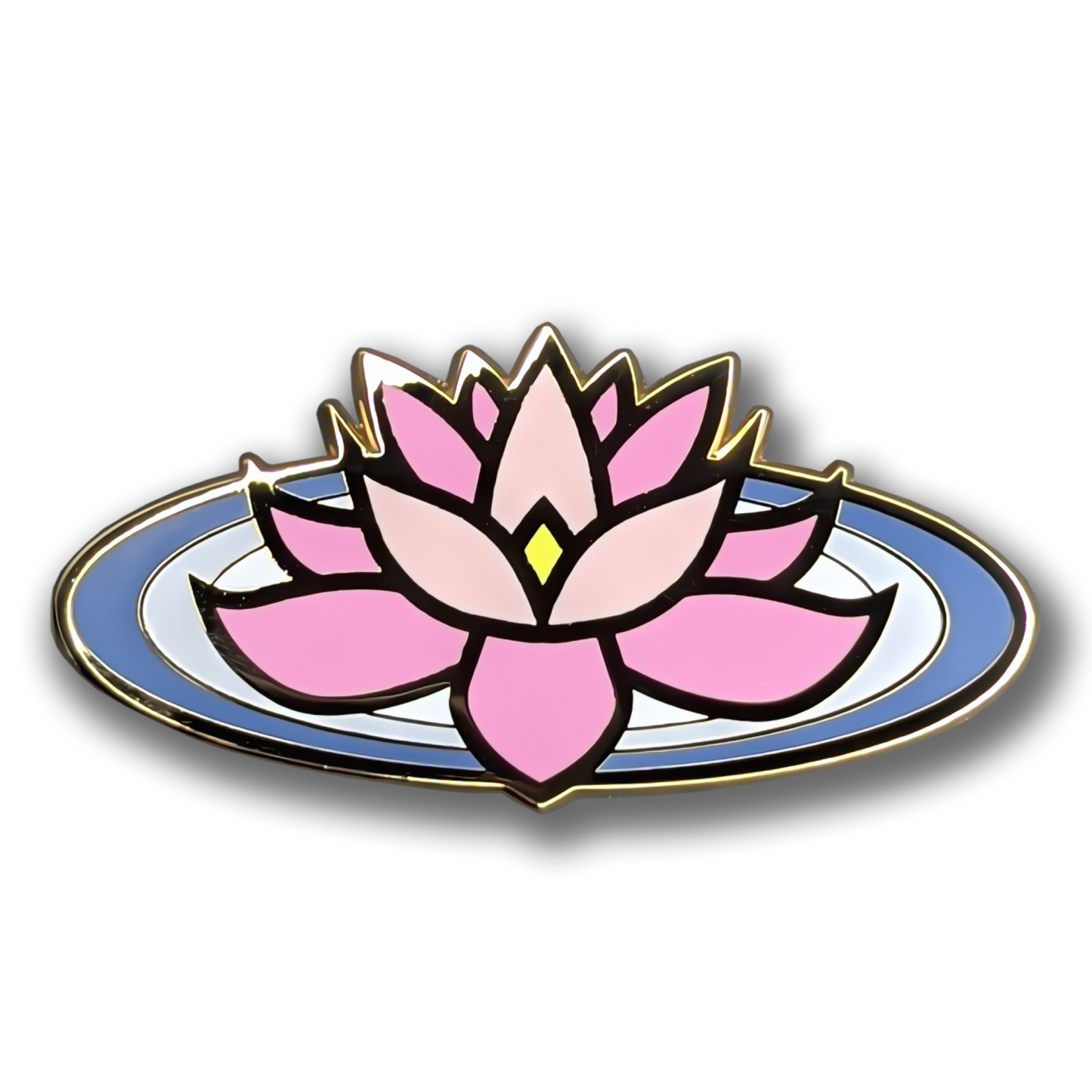 Pink Lotus Enamel Pin