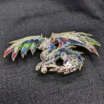 Xyloris, The Prismatic Dragon Enamel Pin (Dragon Aspects Vol.1)