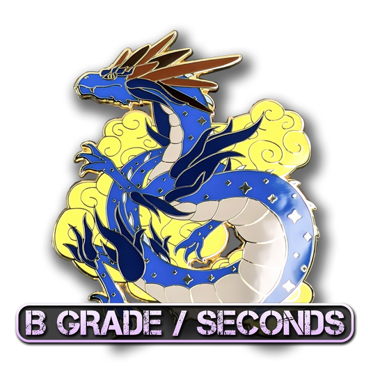 Qinglong - The Azure Dragon Enamel Pin (LE500) (B Grade)