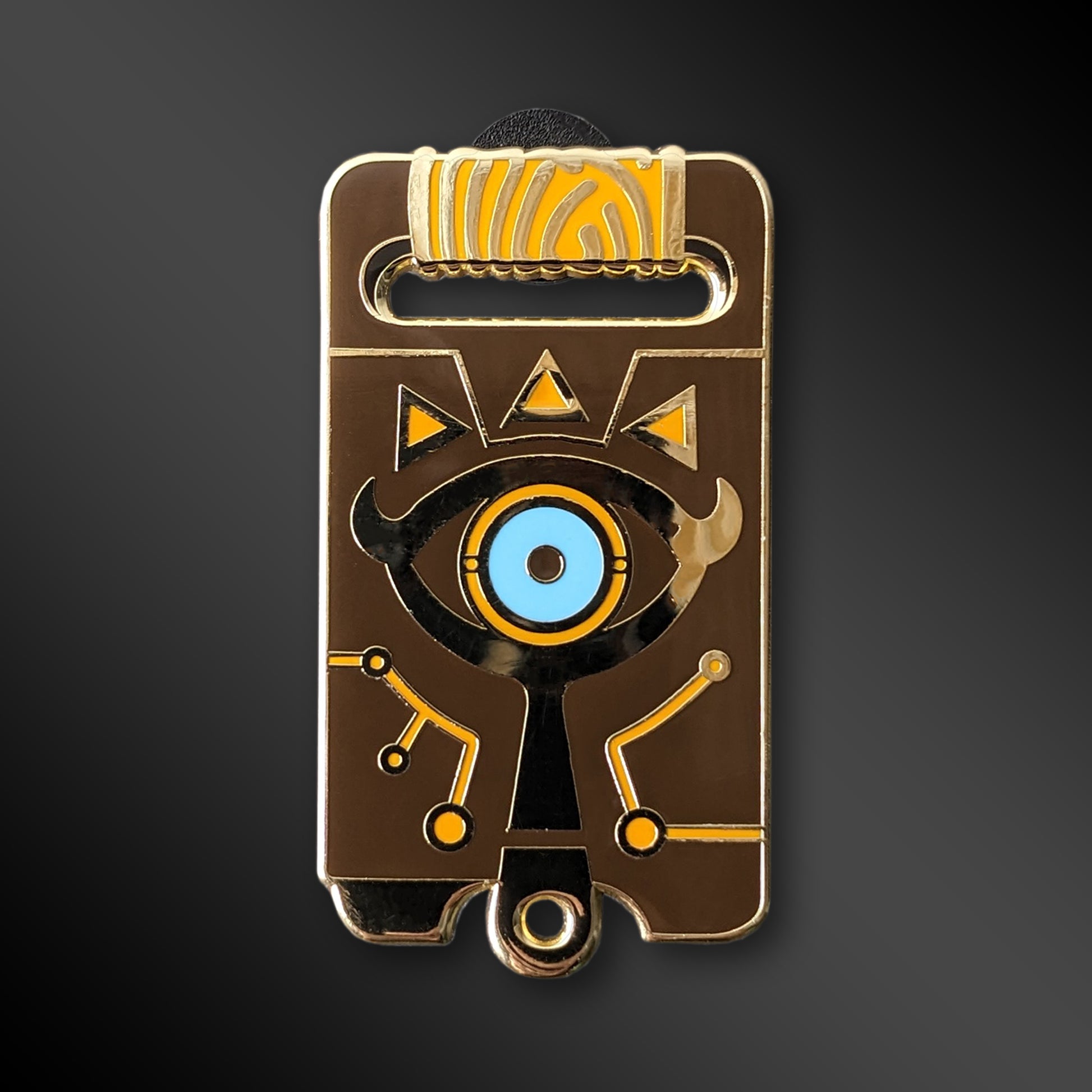 Sheikah Slate enamel pin from The Legend of Zelda: Breath of the Wild
