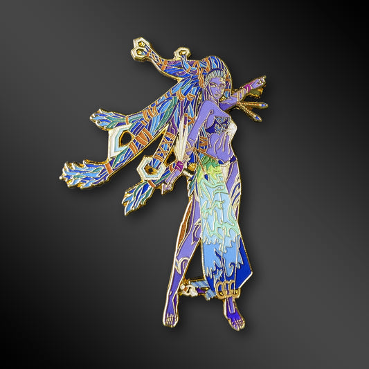 Shiva enamel pin from Final Fantasy X
