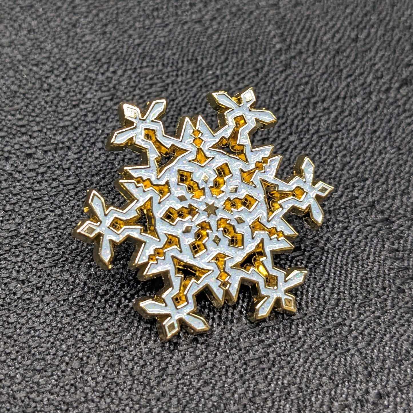 Snowflake Enamel Pin