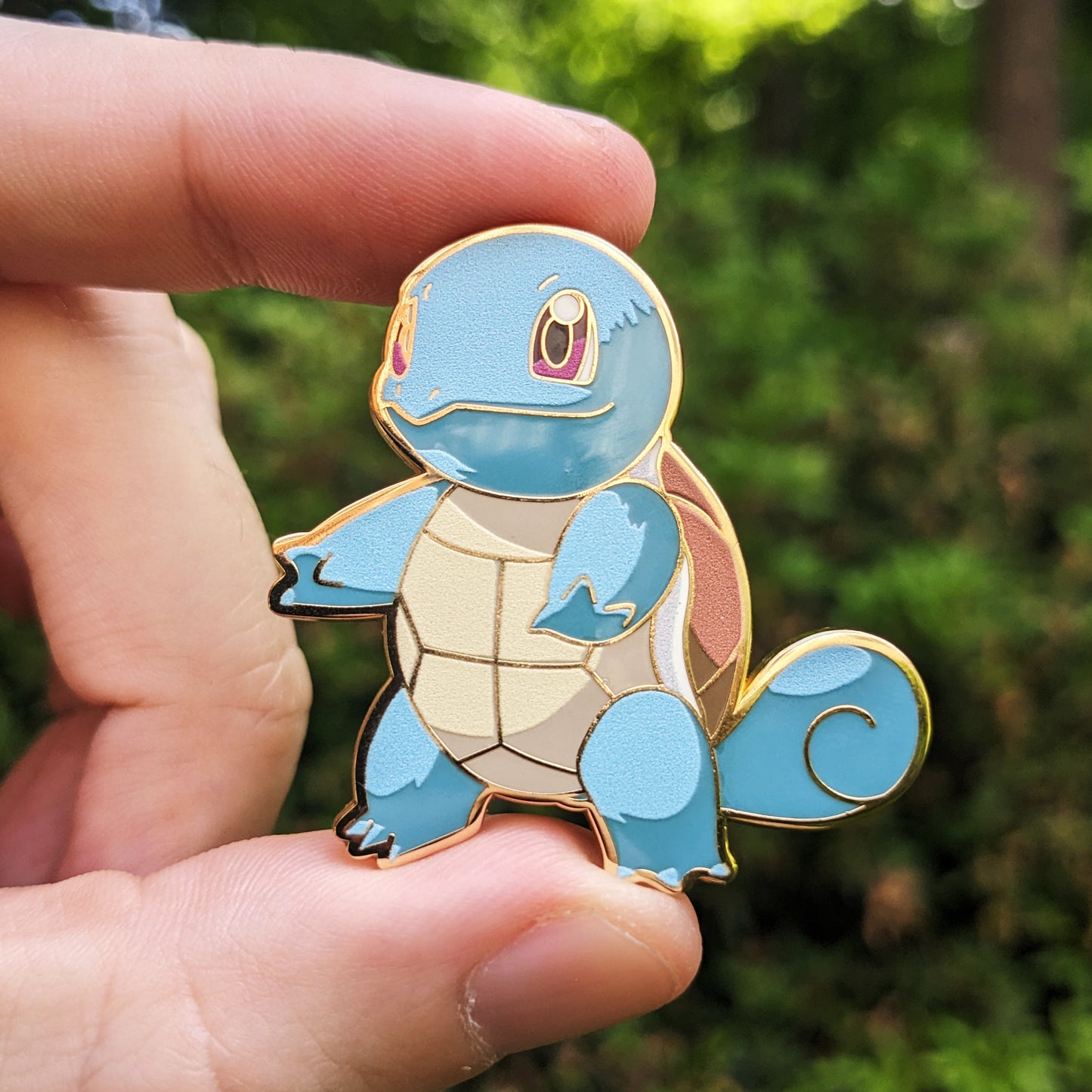 Pokemon Starters Enamel Pins (Bulbasaur, Charmander, Squirtle)