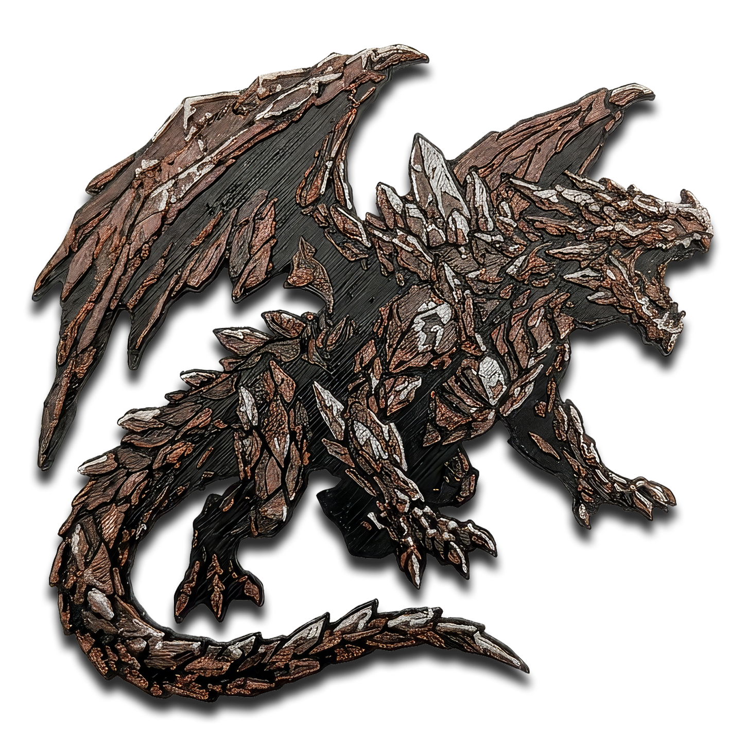Stone Dragon Collectible Art Magnet