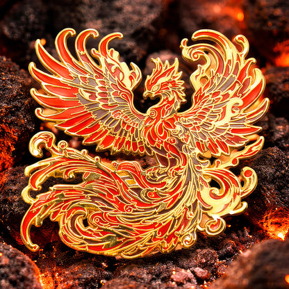 Sacred Beasts Enamel Pins - Legendary Japanese Guardians