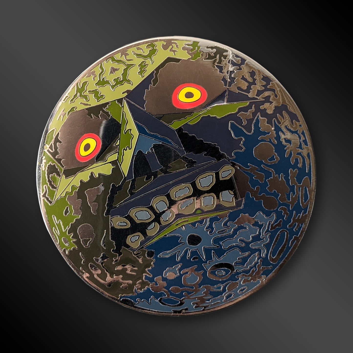 The Moon enamel pin from The Legend of Zelda: Majora's Mask
