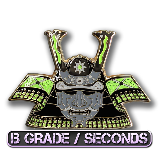 Venomous Kabuto Enamel Pin (B Grade)