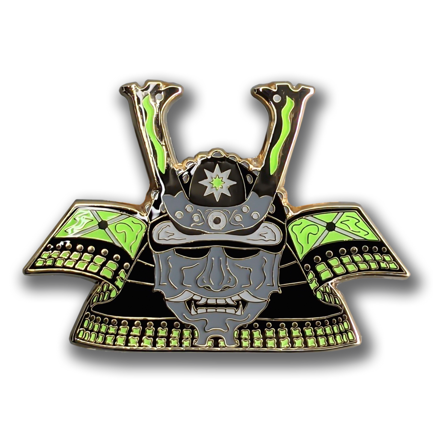 Venomous Kabuto Enamel Pin