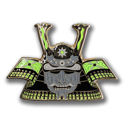 Venomous Kabuto Enamel Pin