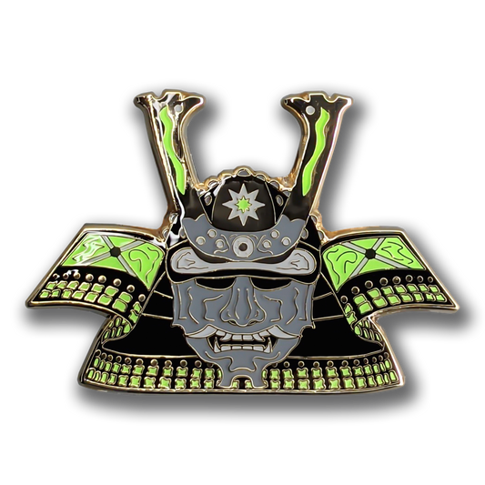 Venomous Kabuto Enamel Pin