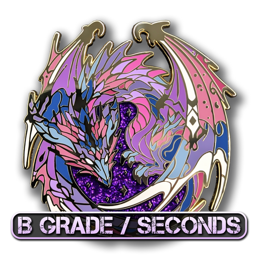 Void Dragon Enamel Pin (B Grade)