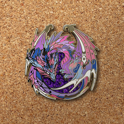 Void Dragon Enamel Pin