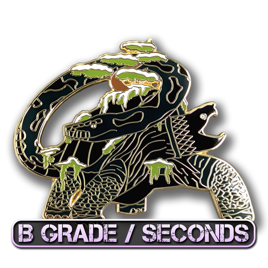 Xuanwu - The Black Tortoise Enamel Pin (LE500) (B Grade)