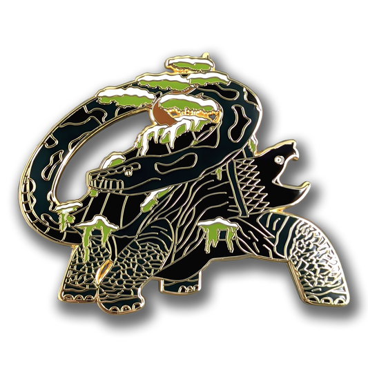 Xuanwu - The Black Tortoise Enamel Pin (LE500)