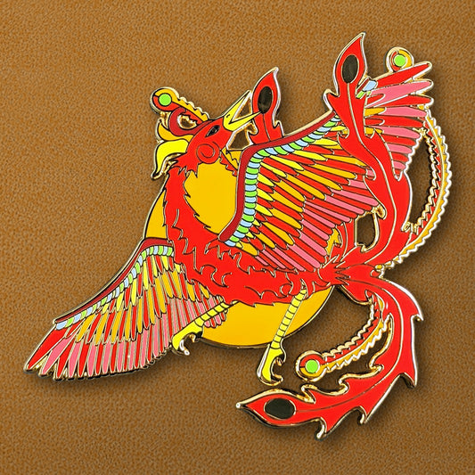 Zhuque - The Vermilion Bird Enamel Pin (LE500)