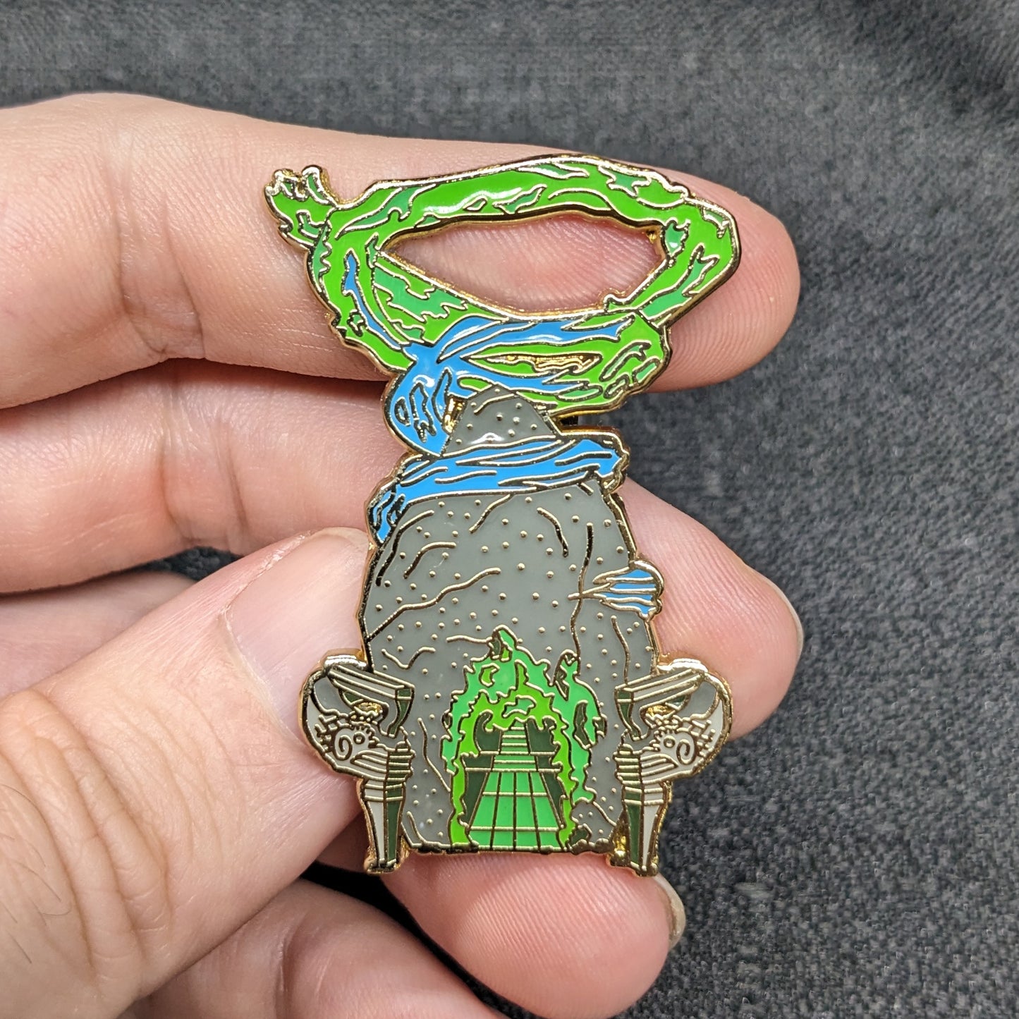 Zonai Shrine Enamel Pin