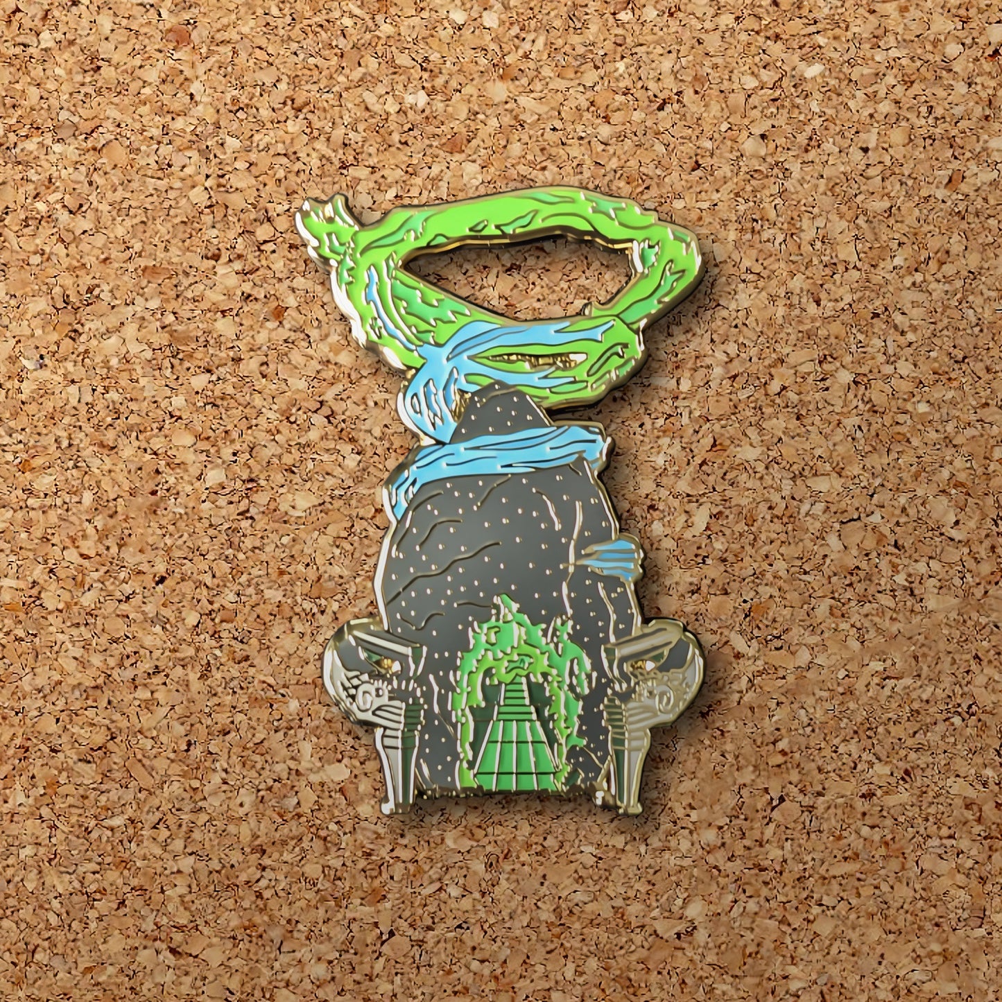 Zonai Shrine Enamel Pin