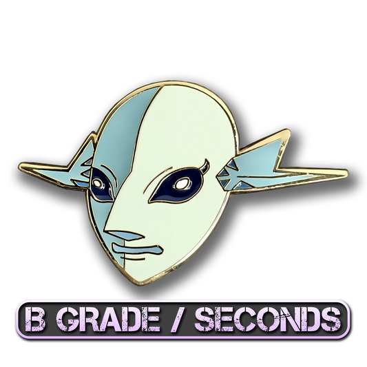 Zora Mask Enamel Pin (The Legend Of Zelda: Majora's Mask) (B Grade)