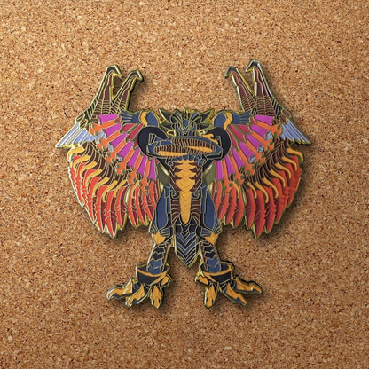 Bahamut Enamel Pin | Final Fantasy X (B Grade)