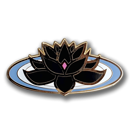 Black Lotus Enamel Pin