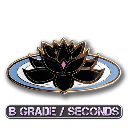 Black Lotus Enamel Pin (B Grade)