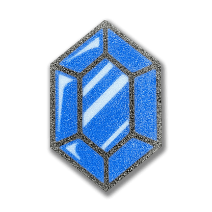 Blue Rupee Magnet (The Legend Of Zelda)