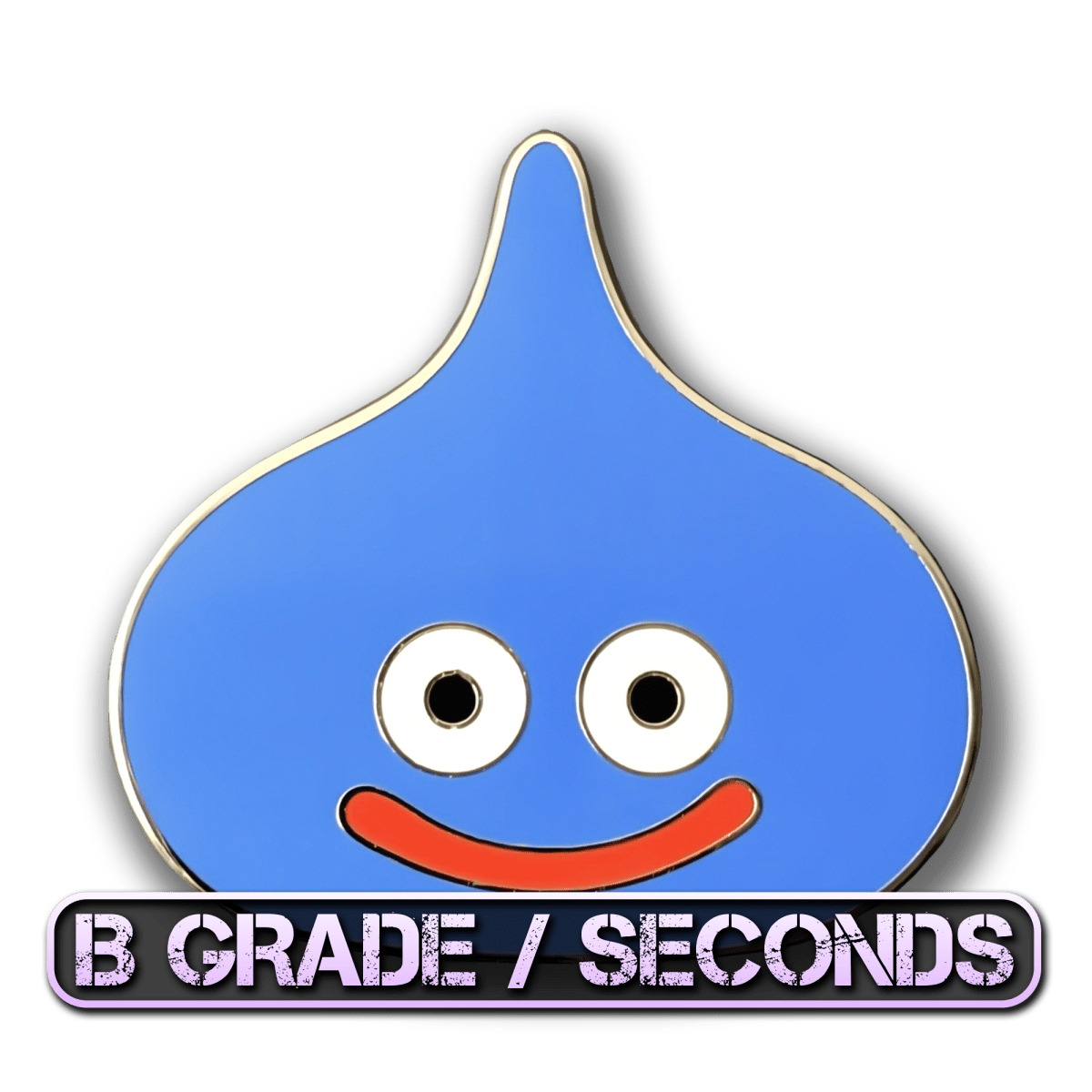 Blue Slime Enamel Pin (Dragon Quest) (B Grade)