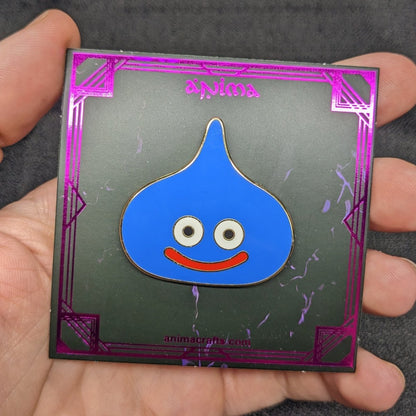 Blue Slime Enamel Pin (Dragon Quest) (B Grade)