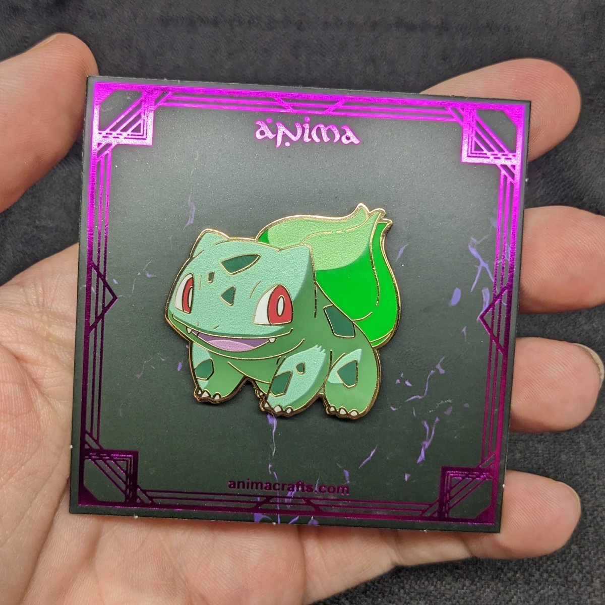 Bulbasaur Enamel Pin (Pokemon) (B Grade)