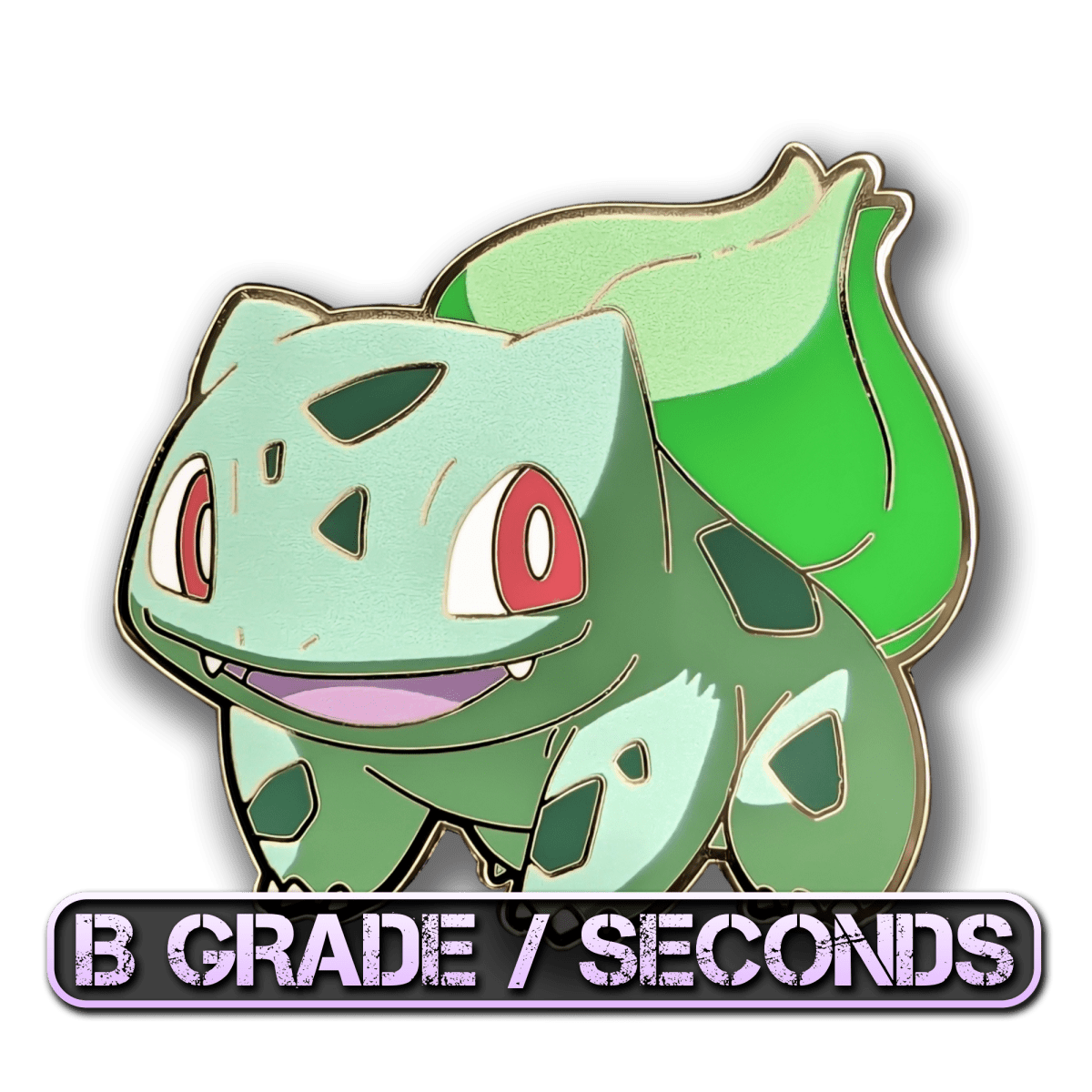 Bulbasaur Enamel Pin (Pokemon) (B Grade)